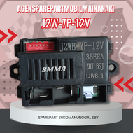 Receiver + Remot Control Bluetooth J2W-7P-12V Mobil/Motor Mainan Aki Anak Pliko