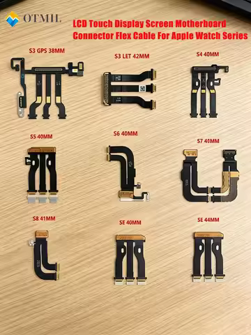 LCD Touch Display Flex Cable for Apple Watch Series S3 S4 S5 S6 S7 S8 SE S3 LTE GPS 38/40/41/42/44/4