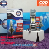 WIN H4 LED HEADLIGHT BULB VIXION BISON SCOOPY VERZA CB150R WHITE COLOR AC DC WIN BRANDOriginal