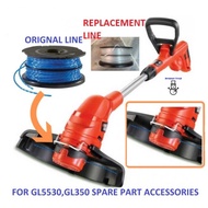 BLACK AND DECKER GL5530,GL350 GRASS TRIMMER SPARE PART ACCESSORIES,STRING REFILL LINE,SPOOL,COVER CA