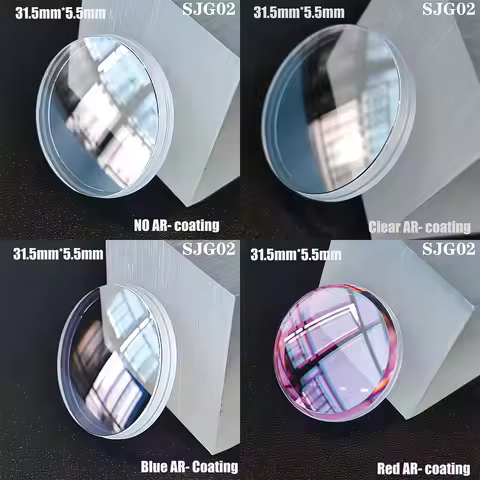 31.5MM*5.5MM sapphire glass Step mirror fitted with SRPD59K1 SKX007 double dome sapphire crystal