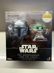 Hot Toys Star Wars Cosbaby 曼達洛人與孩子收藏套裝