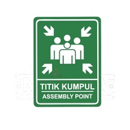 K3 Sign ACP 3mm Gathering Point Size 30x40