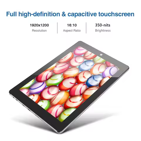 10.1 Inch I10 Windows 10 & Android 5.1, Intel X5-Z8350 Quad Core 1.44 -1.84 GHz Tablet PC 2GB RAM 32