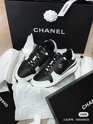 減價‼️Chanel 23b sneakers shoes 黑色 波鞋 運動鞋 板鞋 熊貓鞋