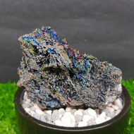 Aurora Colorful Beads Leklai 极光七彩珠粒力泥 Leklai Goethite 100% Natural Leklai