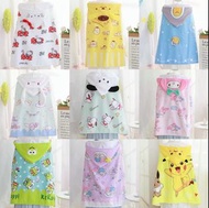 雙子星 cinnamoroll 毛巾 披肩 披風 浴巾 斗篷 浴袍 公仔  melody kuromi keroppi xo hello kitty 比卡超 伊貝 玉桂狗 布甸狗 蛋黃哥 little