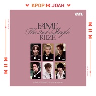 RIIZE [FAME] EZL CARD (23rd Mar.2026)