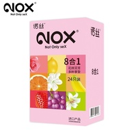 Ready stock [Ready stock] 8 in 1 Condom Male Condom Floral Fruity Condom Sexy Condom tt Couple Suppl