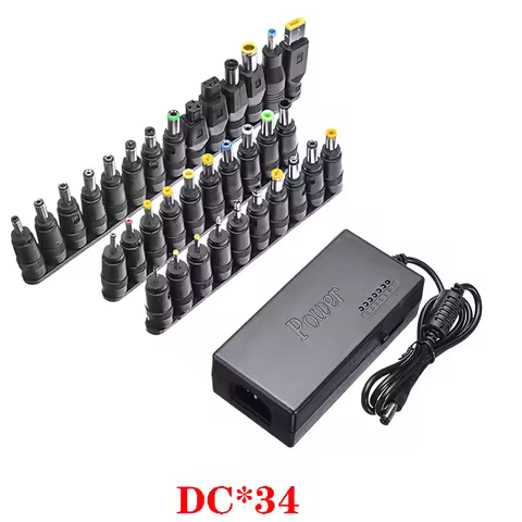 96W Universal AC Laptop Power Adapter 12V 15V 16V 18V 19V 4.5A 20V 24V Charger For Dell Toshiba Hp A