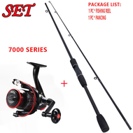 set pancing lengkap murah PANCING 1 SET LENGKAP Ultralight Carbon Fiber Alat Pancing 1.8m/2.1m/2.4m
