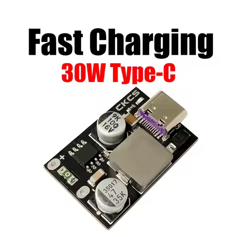 30W PD Fast Charge Module Type-C USB 5V 9V 12V 15V DC Quick Charging FOR Battery Mobile Power Bank I