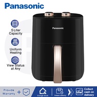 Panasonic Non-Stick Air Fryer 5L Large Capacity Visible Window Preset Timer Heat Up Quickly