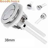 【Good】Dual Flush 38mm Toilet Tank Round Valve Push Button Water Saving For Cistern