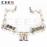 Catback exhaust For PORSCHE BOXSTER (987) 2.7 2.9 3.4 2004- Exhaust valve control Stainless Steel Ex