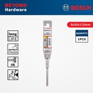 BOSCH SDS-Plus 5X Masonry &amp; Reinforced Concrete Hammer Drill Bit (8mm x 50mm x 110mm) - 2608833788