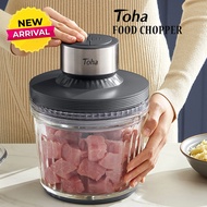 Food Chopper Toha Multi-function Kitchen Food Chopper 2L Glass Bowl Chopper