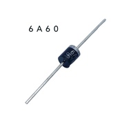 6A60 Diode Diodes 6A 600 Volts Taiwan Semiconductor Silicon Rectifier (4 PCS)