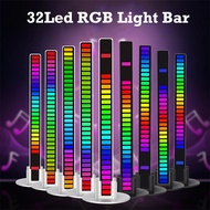 Worben RGB Pickup Rhythm Light Music LED Bar Pickup Sound Control Voice-Activated Ambient Car Deskto