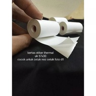 Thermal sticker paper 57X 30