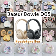 READY STOCK For Baseus Bowie D05 Headphone Case Cartoon Cute Headset Storage Bag Casing Box