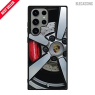 Hardcase Casing Samsung Galaxy S25 S24 S23 S22 S21 S20 FE Plus Ultra 5G Porsche Rims BC288 Case