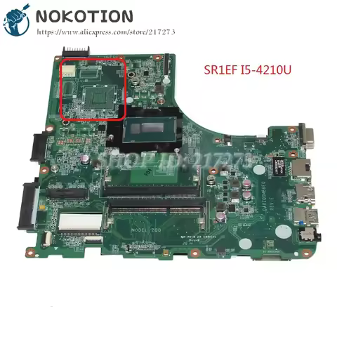 NB.MN211.001 NBMN211001 DA0ZQ0MB6E0 Laptop Motherboard For Aspire E5-471G E5-471 V3-472P MainBoard S
