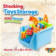 Stacking Box Toys Storage Multi-Purpose Children's Toy Container Stacking Box Lego Container Modular