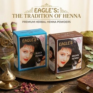 Eagles Gold Black & Brown Henna | 10g x 6 Packs | Natural Hair Color