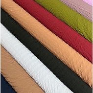 Cringkle Square Fabric Branded Striped FiberPOLOS