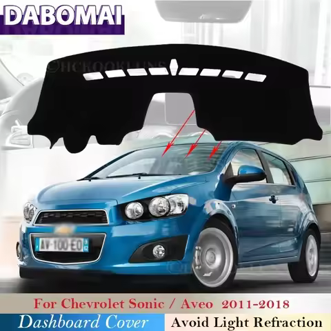 Accessories Dash Board Sunshade Carpet T300 RS Dashboard Cover Protective Pad for Chevrolet Sonic AV