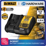 DEWALT DCB107 BATTERY CHARGER 12V/20V FLEXVOLT 1.25Ah