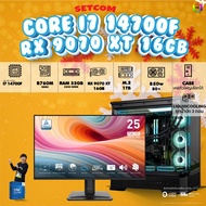 SETCOM + MONITOR BONMECOM2 ครบเซ็ตพร้อมจอ / CPU i7 14700F / RX 9070 XT 16GB / Case เลือกแบบได้ครับ