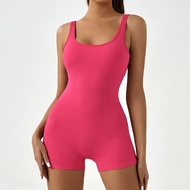 NCLAGEN Fitness Overalls Sportswear Woman Gym Set Scrunch Booty Athletic Jumpsuit Yoga Clothes Worko