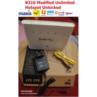 Huawei B310/B315 4G Router B310/B315 Unlocked Modified Unlimited Hotspot Tethering