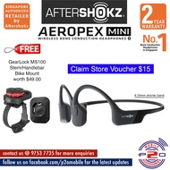 Aftershokz Aeropex MINI Wireless Bone Conduction Headphones, FREE Gearlock MS100 worth $49
