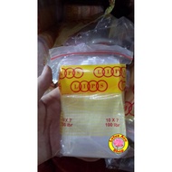 10x7 plastic clip bag