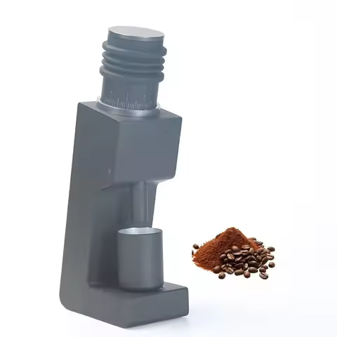 Electric Bean Grinder with Six Star Cone Cutter and Zero Residue Powder Electric Bean Grinder