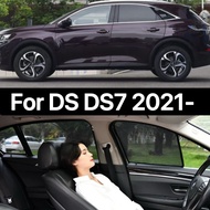 Car Window Shade for DS DS7 2021-UP Car Sunshade Sun Protection Car Curtains