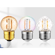 [220V] LED Lights G40 Symphony Glass Filament Lights E27 Night Lights Waterproof Splash Light String