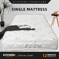 KitchenZ Single Mattress 4&amp;5 Inch Student High Density Rebond Foam Mattress - Single Size Tilam 5 inci tilam single