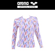 ARENA WOMEN LONG SLEEVE RASH GUARD เสื้อว่ายน้ำผู้หญิง AO8W10