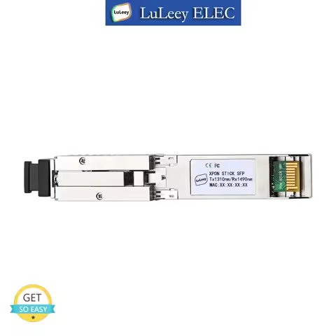 1.25G/2.5G XPON/GPON/EPON SFP Stick ONU, Support MAC SN LOID Modify, SFP Port,for Network Switch/Rou