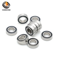 ABEC-7 10pcs/lot S687 2RS 7x14x5 mm Stainless Steel deep groove ball bearings Miniature Mini bearing