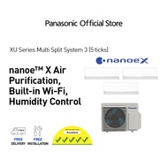 Panasonic New XU Series System 3 Aircon, R32 Air-Conditioner