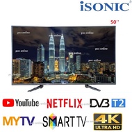 iSONIC 50'' ICT-S5018 4K ANDROID SMART LED TV