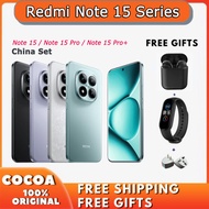 Xiaomi Redmi Note 15 / Redmi Note 15 Pro Mediatek Dimensity 7400 Ultra/Redmi Note 15 Pro+ Snapdragon