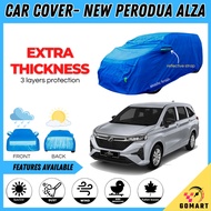PERODUA ALZA CAR OUTDOOR SUN RAIN COVER Nylon Kain Tutup Sarung Penutup Hujan Selimut Kereta alza