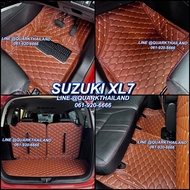 พรม6D SUZUKI XL7 เต็มทั้งคัน รุ่นหนา แท้ พร้อมส่ง ฟรีแถม 3