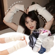 Women's Sun Protection Knitted Arm Sleeves J0p1